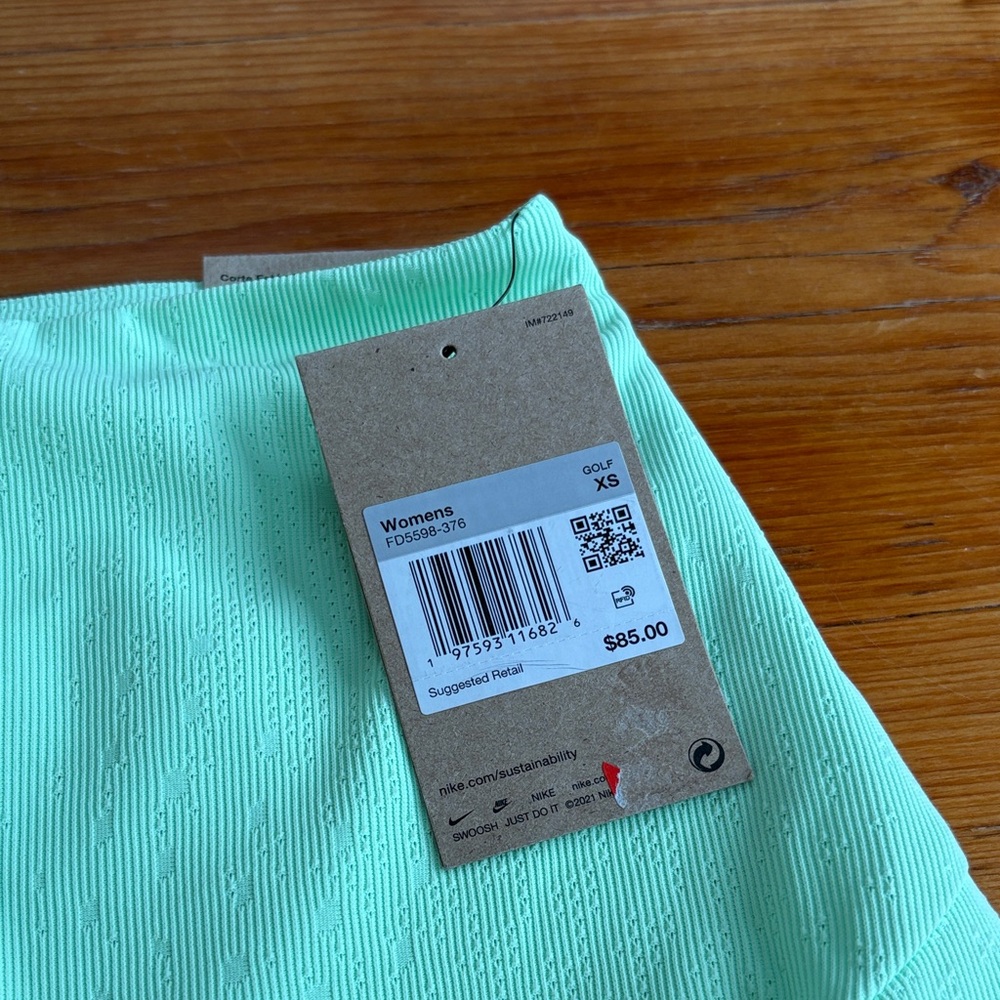 Nike Women's 17" Dri-FIT ADV
Tour High-Waisted Long‎ Golf Skort
XS FD5598-376 XS - Picture 6 of 12